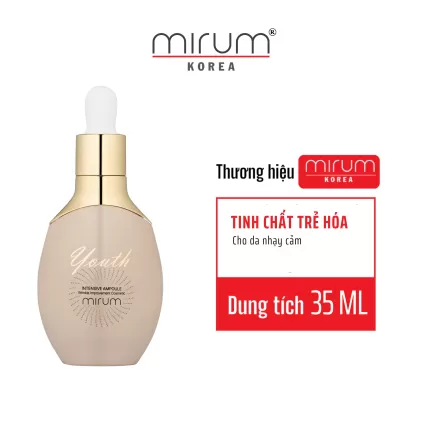 Tinh chất trẻ hoá cho da nhạy cảm Mirum 35ml - Mirum Youth Intensive Ampoule